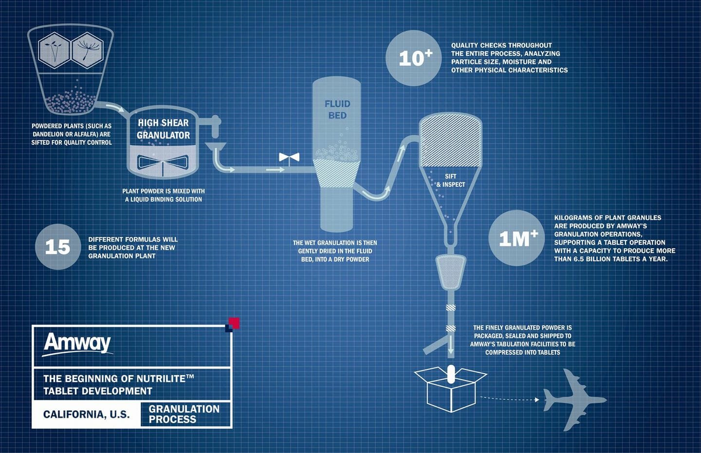 Granulation infographic