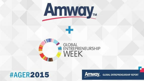 Amway + Global Entrepreneurship Week #AGER2015