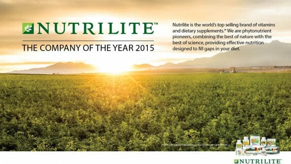 Nutrilite: The Company of the Year 2015