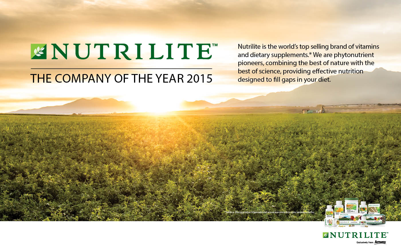 Nutrilite: The Company of the Year 2015