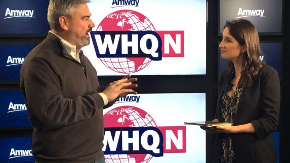 Amway COO Michael Cazer talks to Emily Richett of WHQ News about global trends.