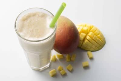 Thai mango banana smoothie