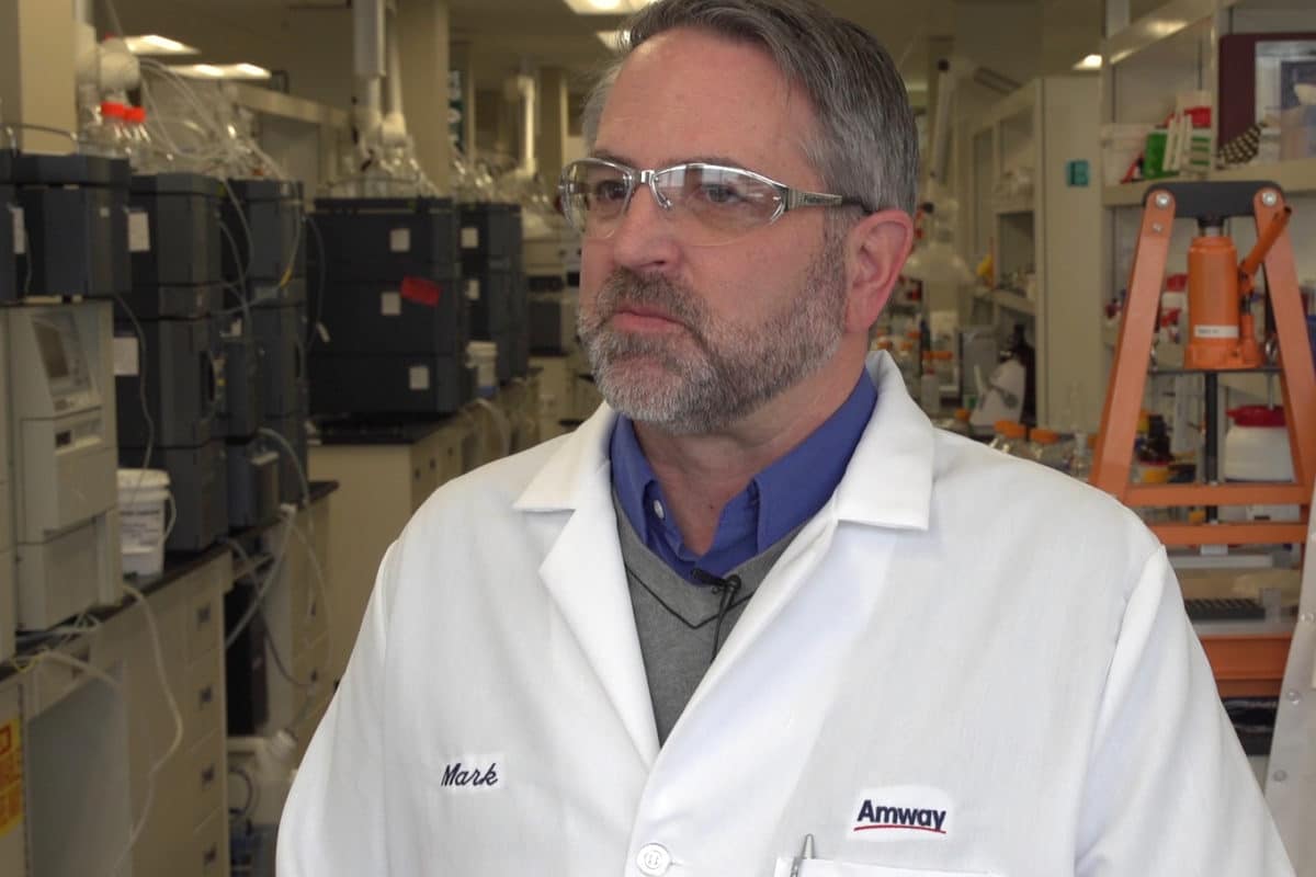 Mark Proefke, department manager of analytical sciences at Amway.