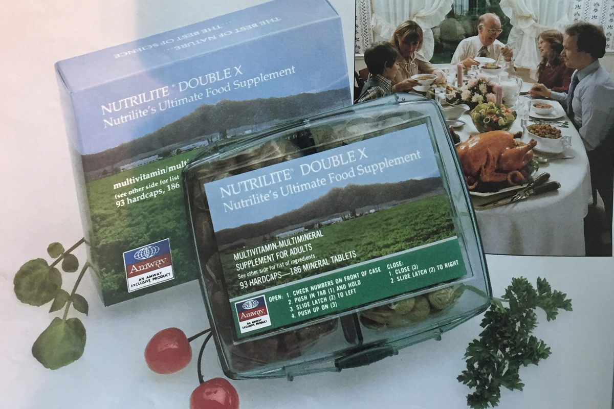 Nutrilite Heritage Double X Packaging from 1980s