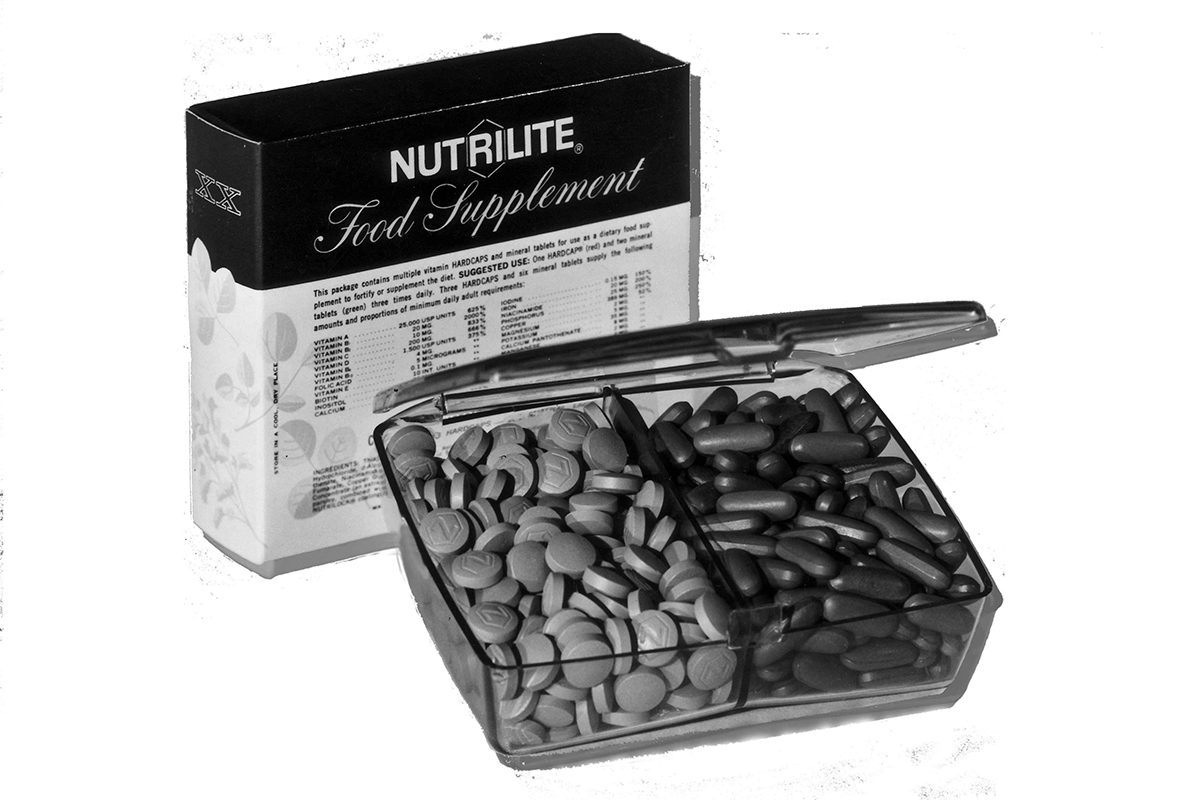 Historical photo of Nutrilite Double X used in the Nutrilite eBook