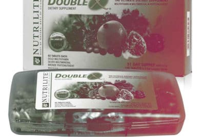 Box of Nutrilite Double X dietary supplement from 2005