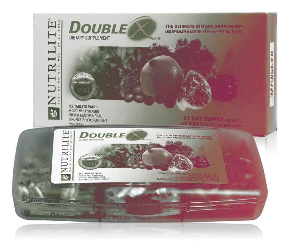 Box of Nutrilite Double X dietary supplement from 2005