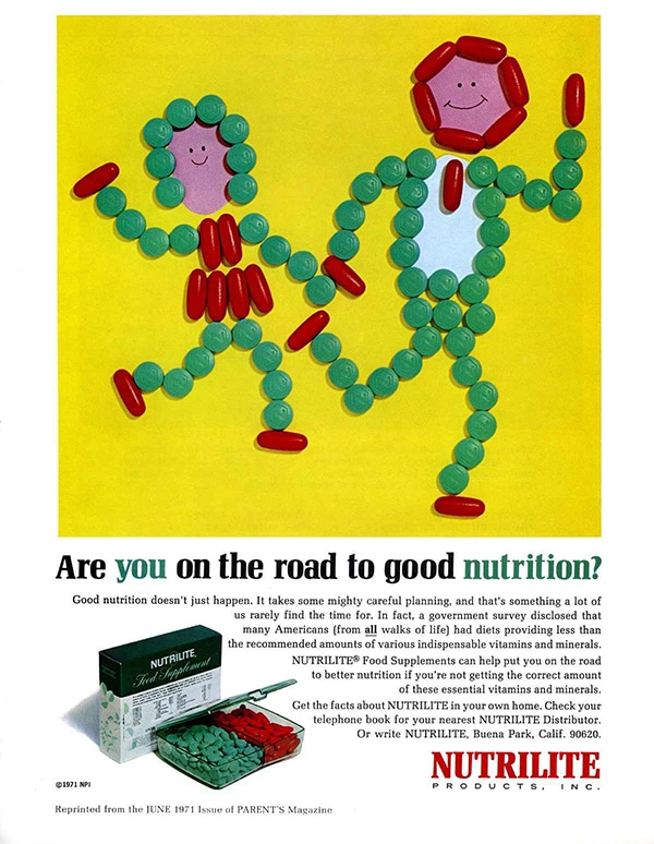 Nutrilite print ad