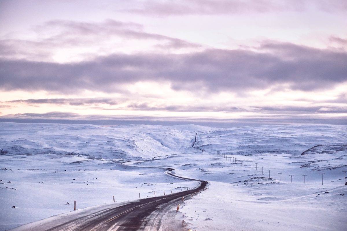 Long road into town