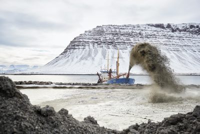 Calcium for Amway Nutrilite Cal Mag D is obtained by harvesting coralline red algae from a fjord in Iceland.