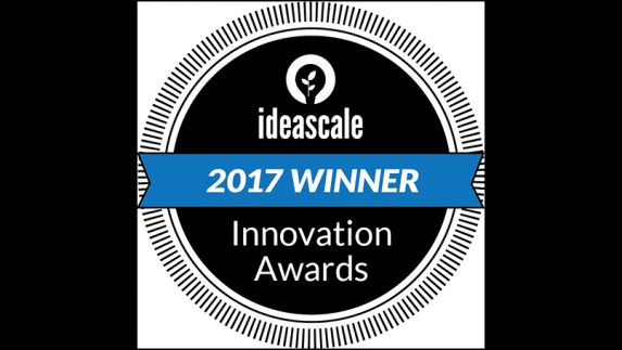 Amway's The Voice wins 2017 Ideascale Innovation Award.