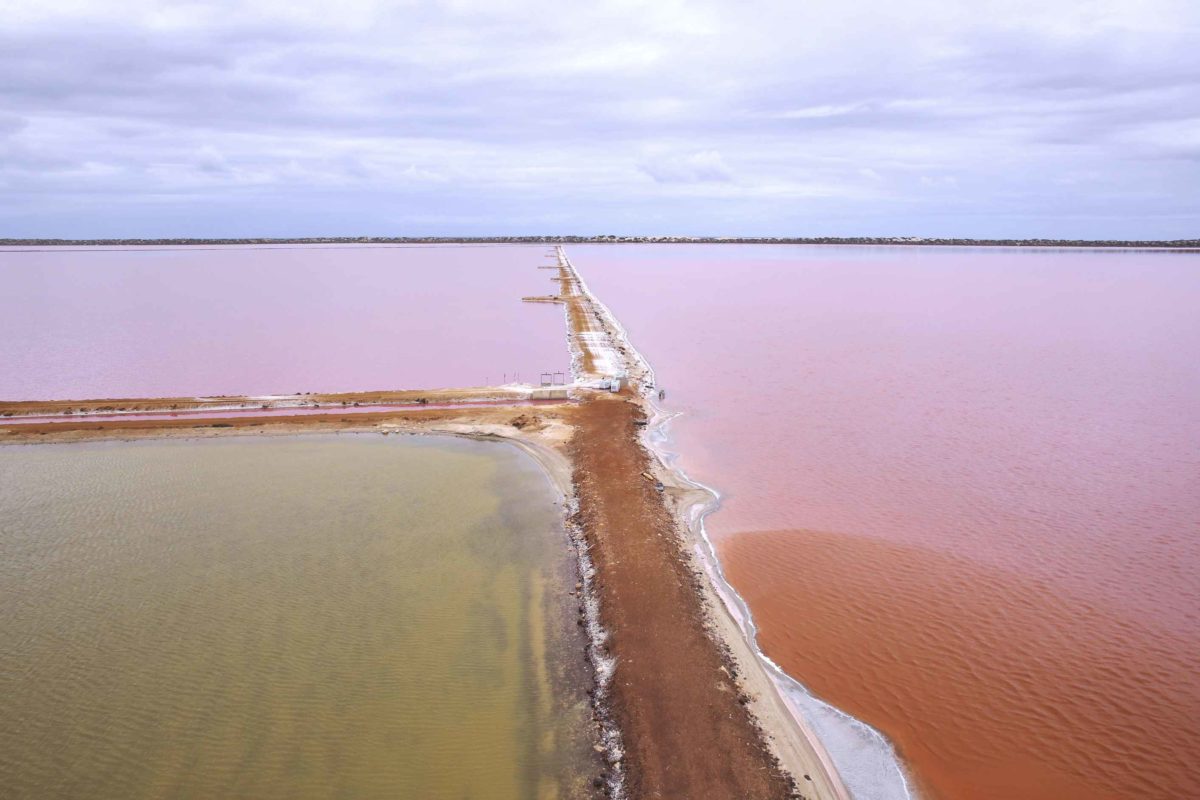 Hutt Lagoon In Australia