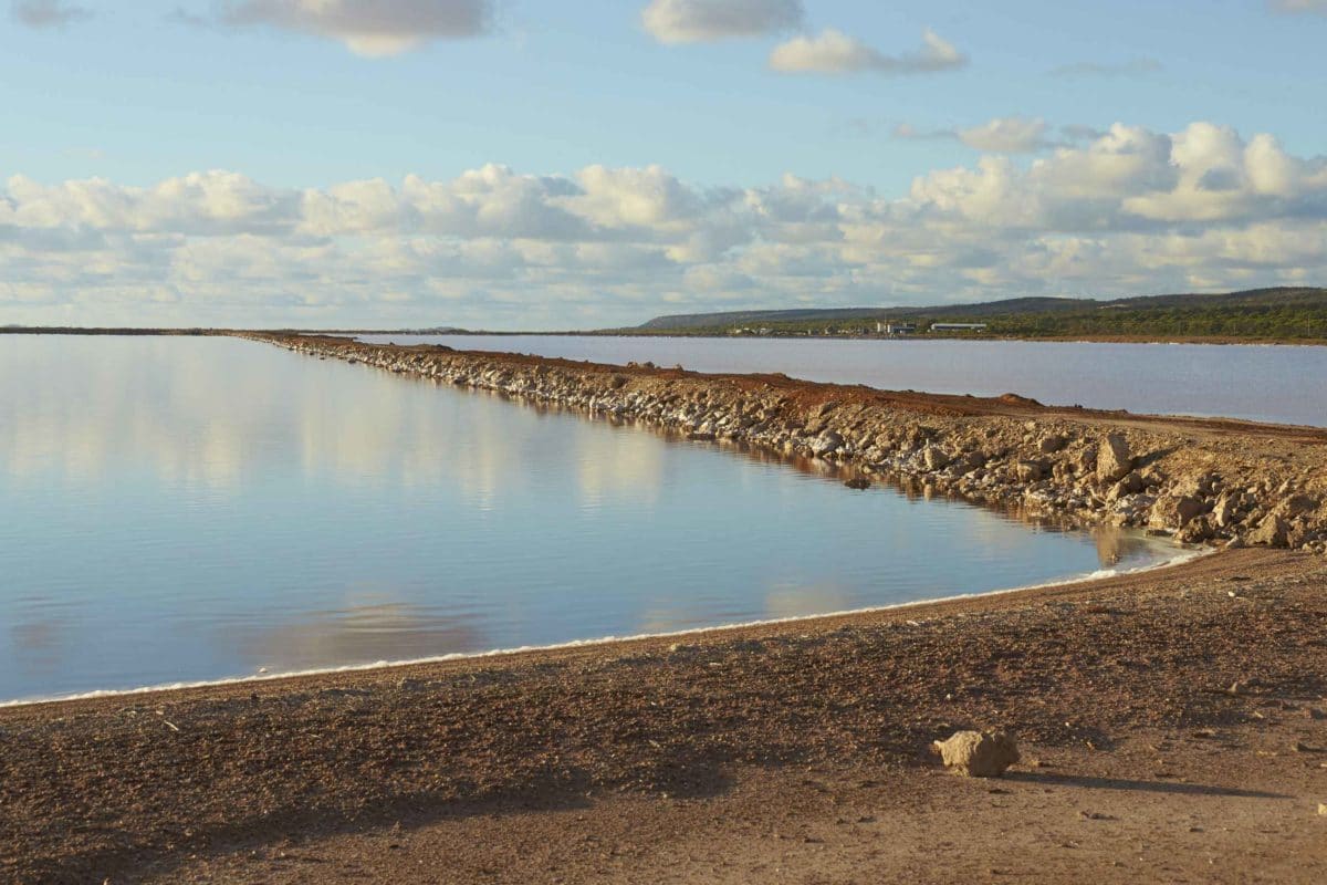 Hutt Lagoon In Australia