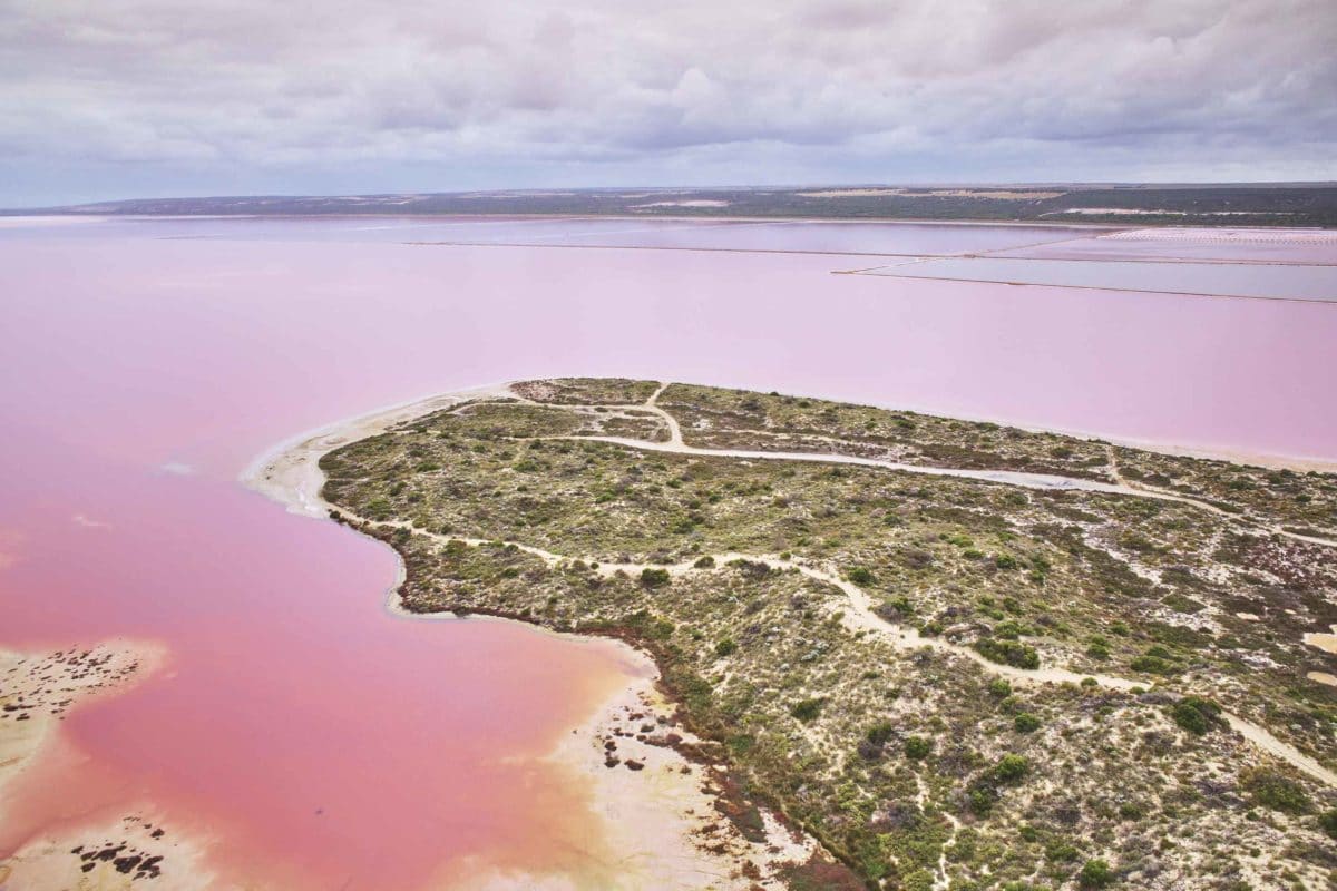 Hutt Lagoon In Australia