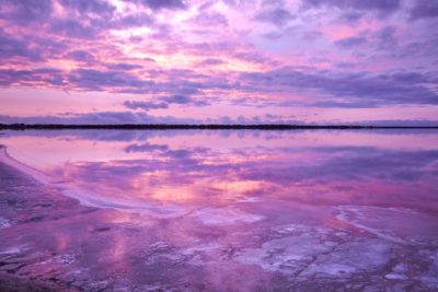 Sunset at Hutt Lagoon