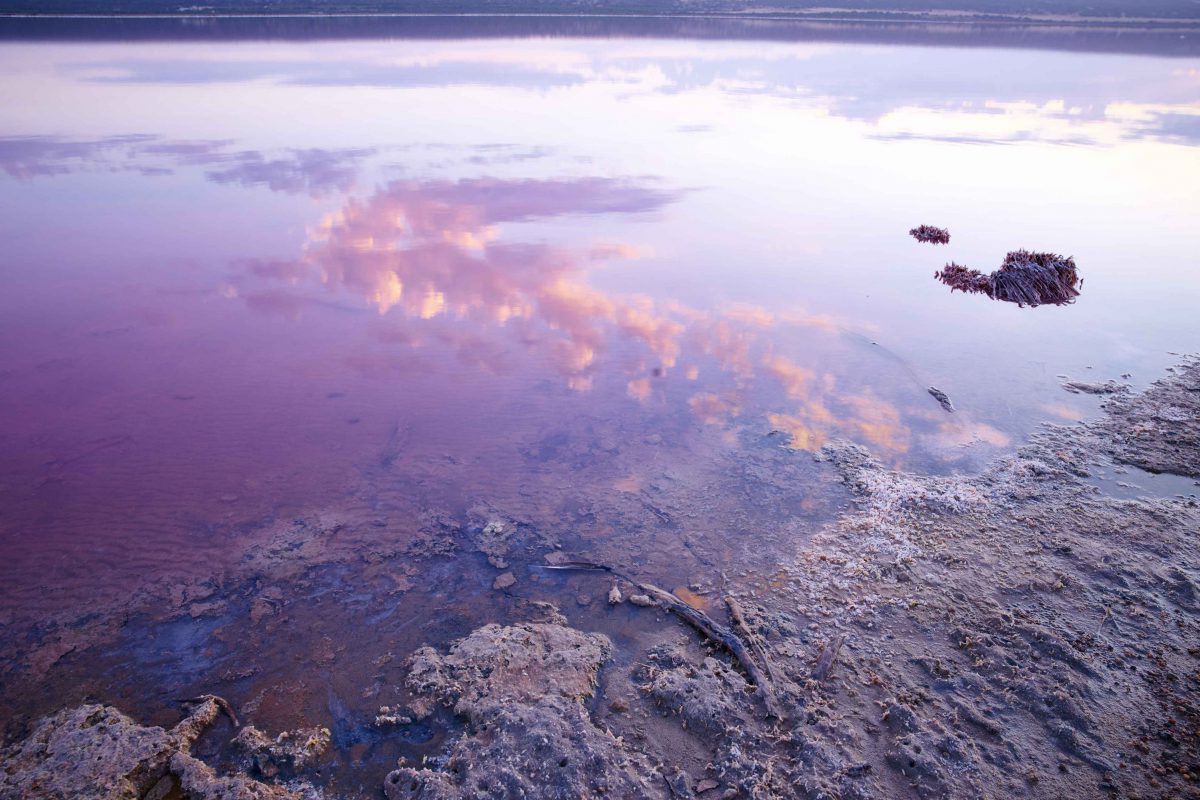 Hutt Lagoon In Australia