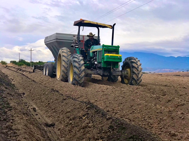 Composting for healthy soil at Rancho El Petacal