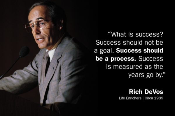 Richard M. DeVos, co-founder of Amway, dies