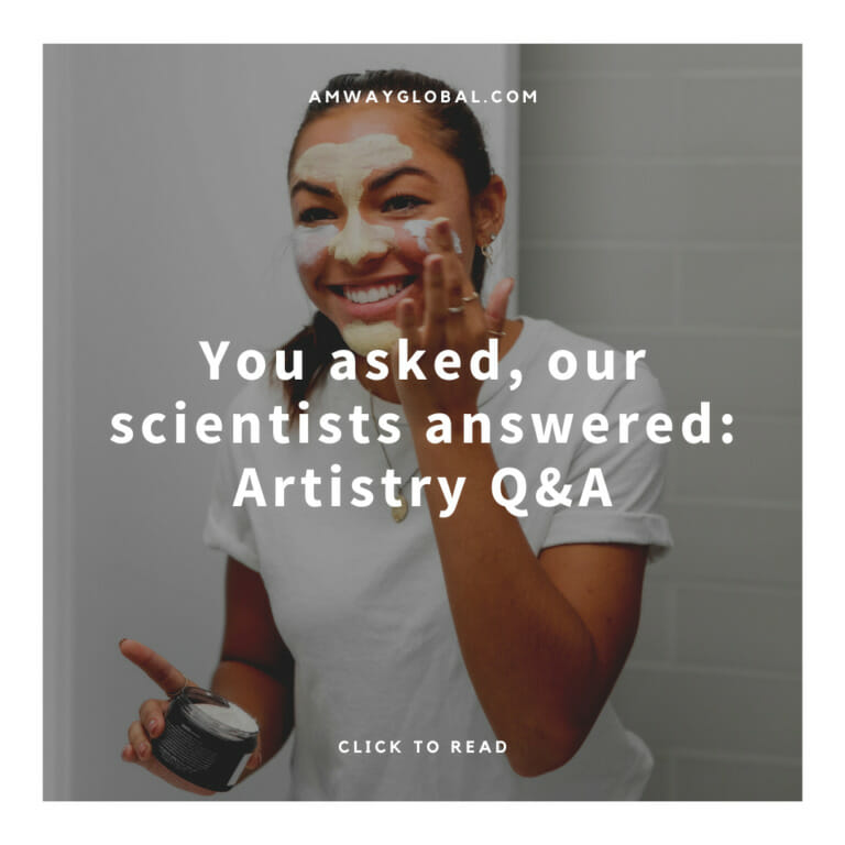 You asked, our scientists answered: Artistry Q&A