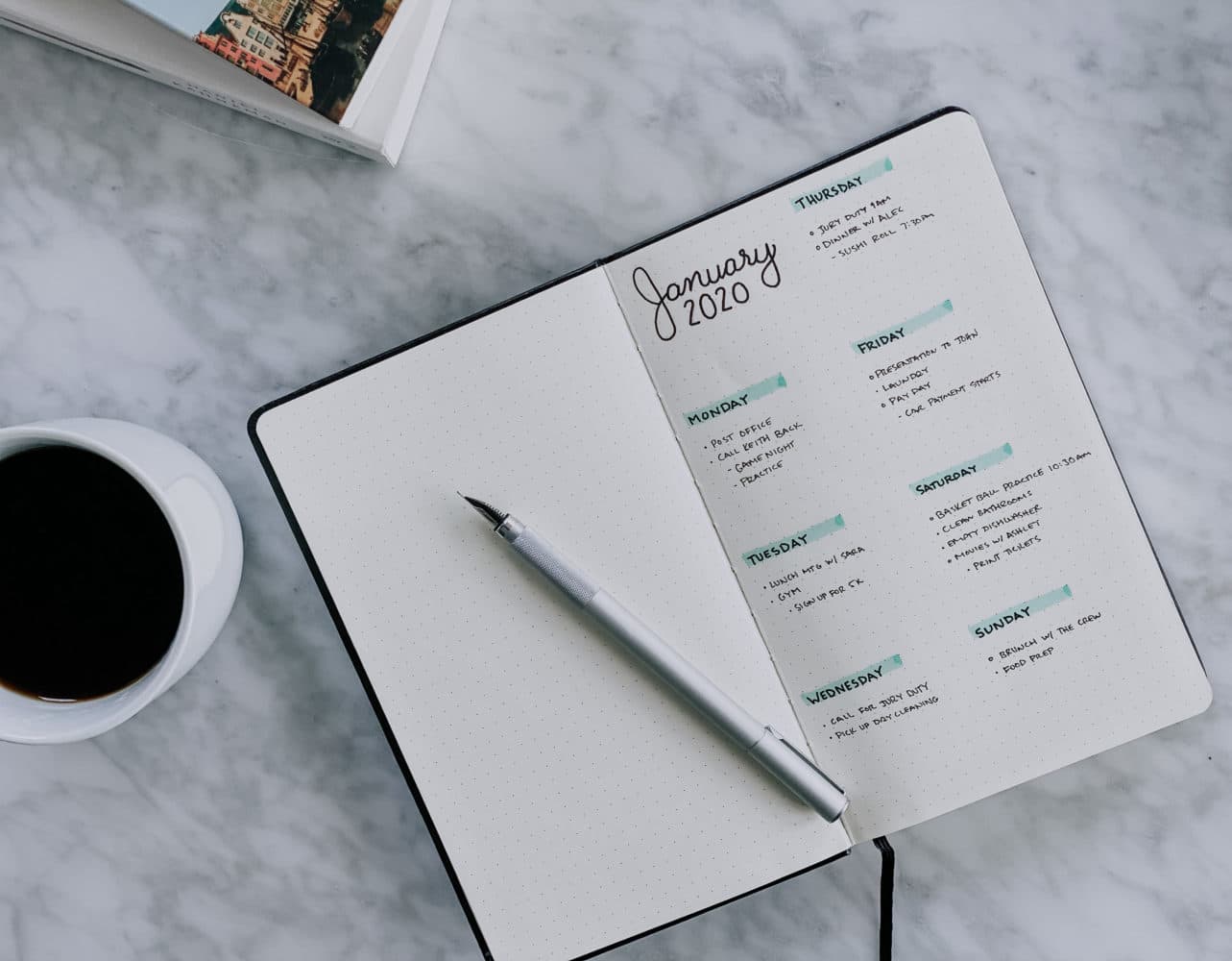 New year, new organized you: how to start bullet journaling