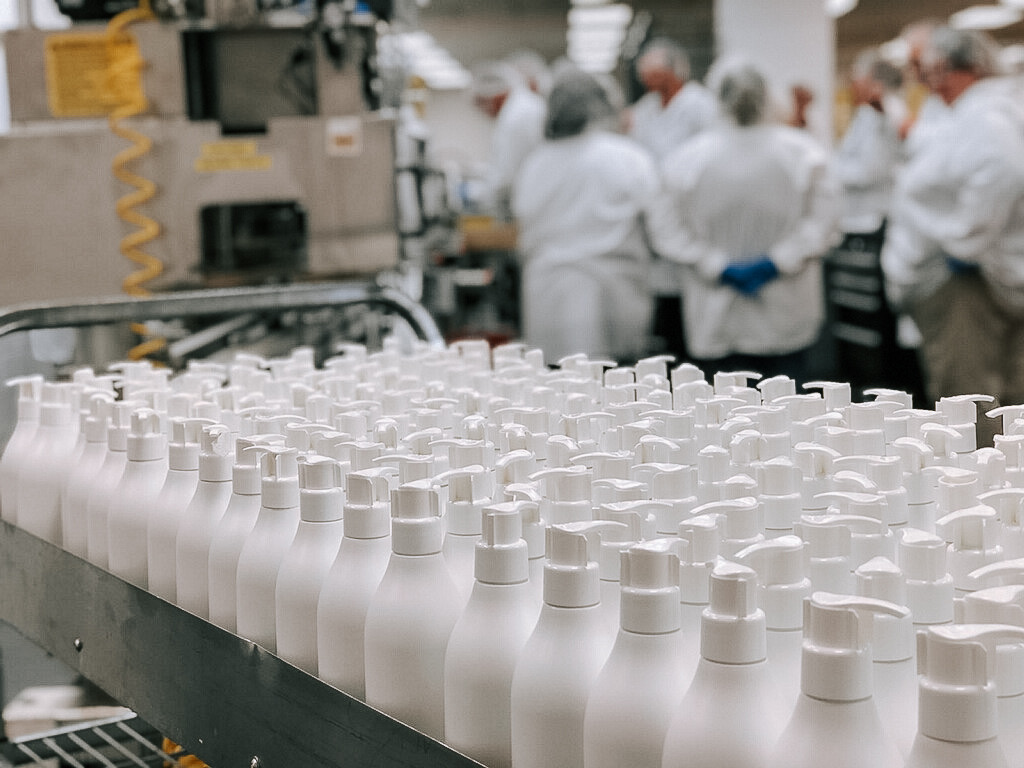 Amway converts its cosmetics factory to make hand sanitizer