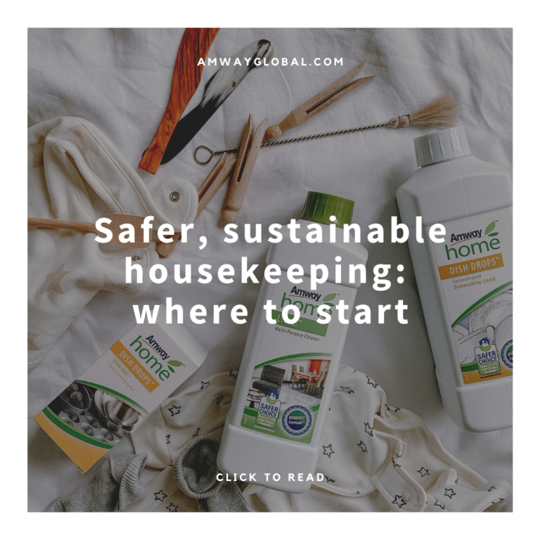 Safer, sustainable housekeeping: where to start