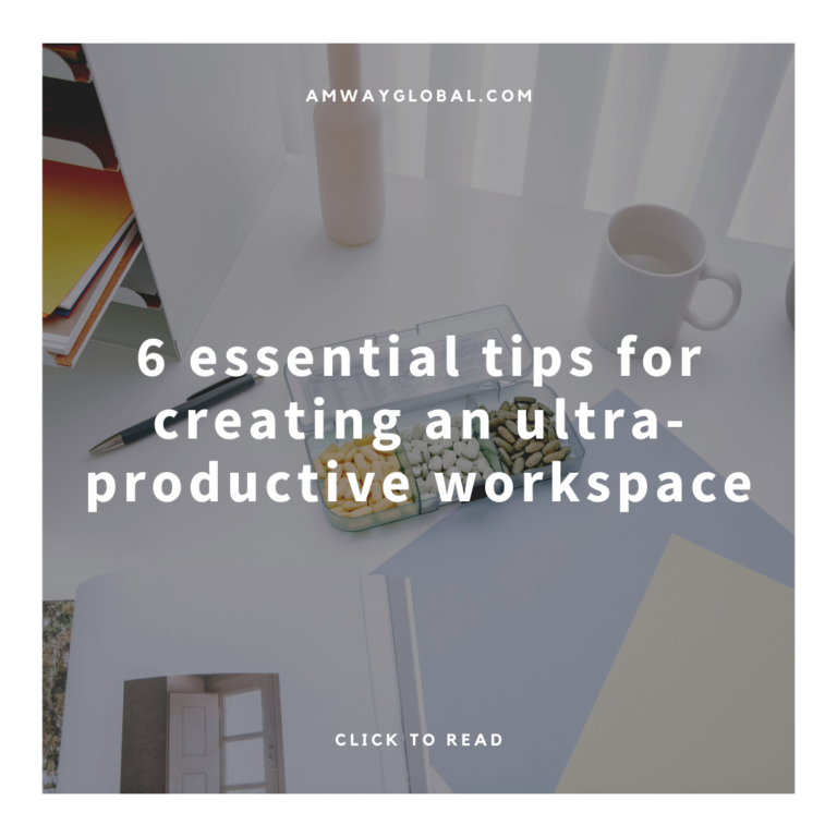 6 essential tips for creating an ultra-productive workspace