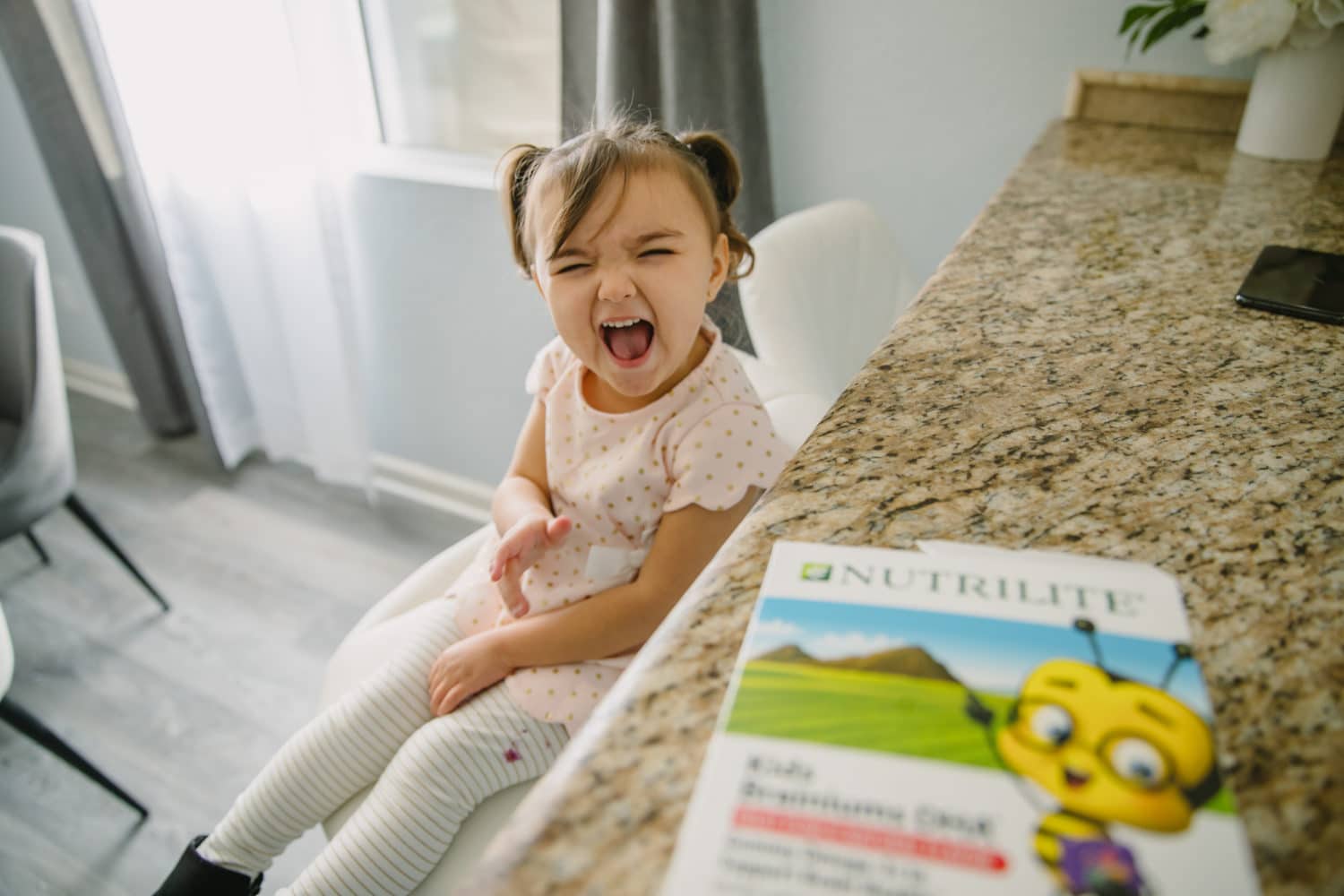 Child laughing