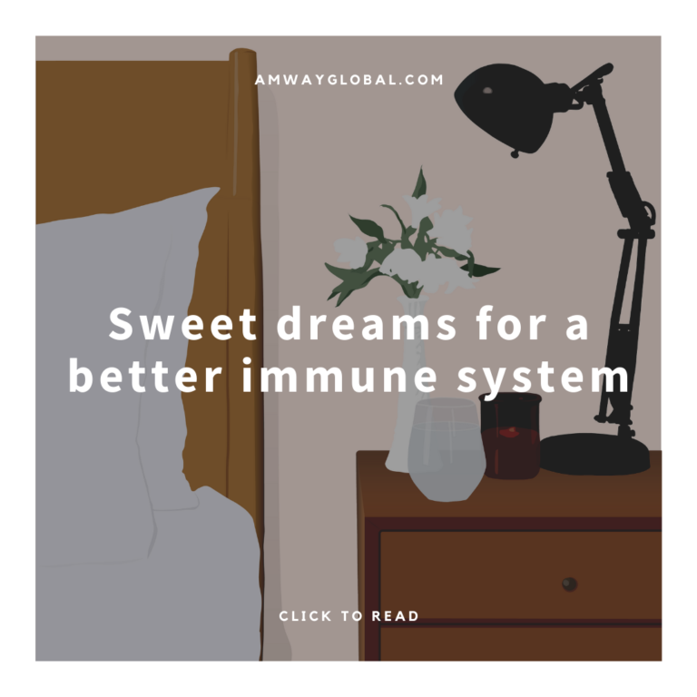 Sweet dreams for a better immune system