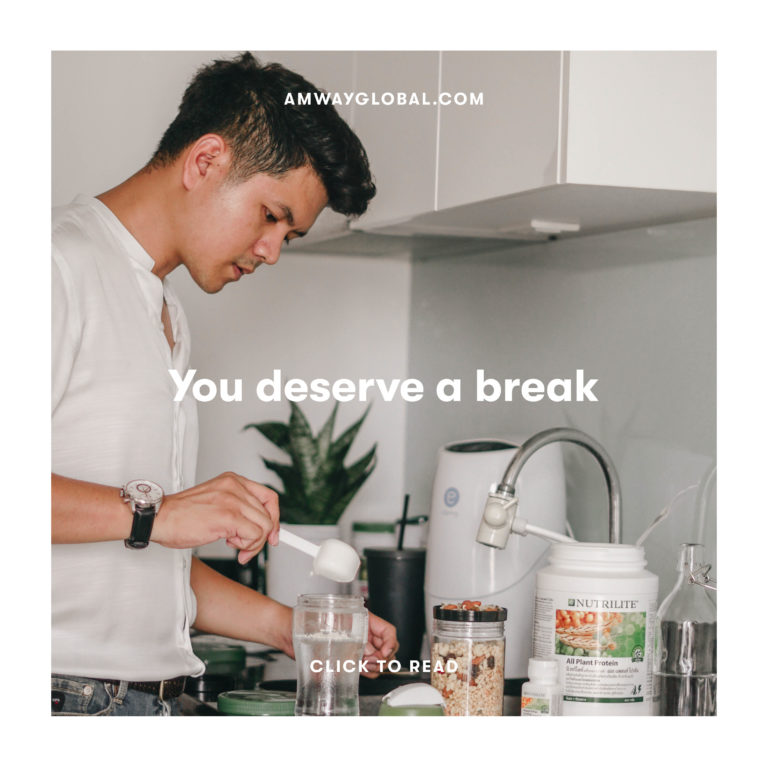 You deserve a break