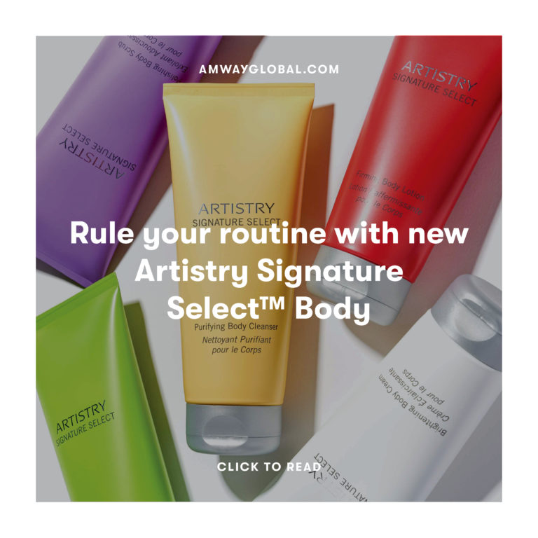 Rule your routine with new Artistry Signature Select™ Body