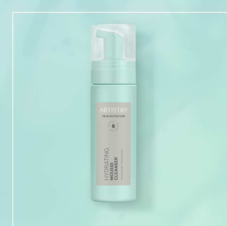 Bottle of artistry hydrating mousse cleanser