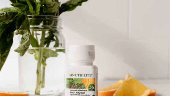 Nutrilite Immunity Defense Zinc + Holy Basil supplement