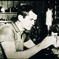 Carl Rehnborg working with supplements