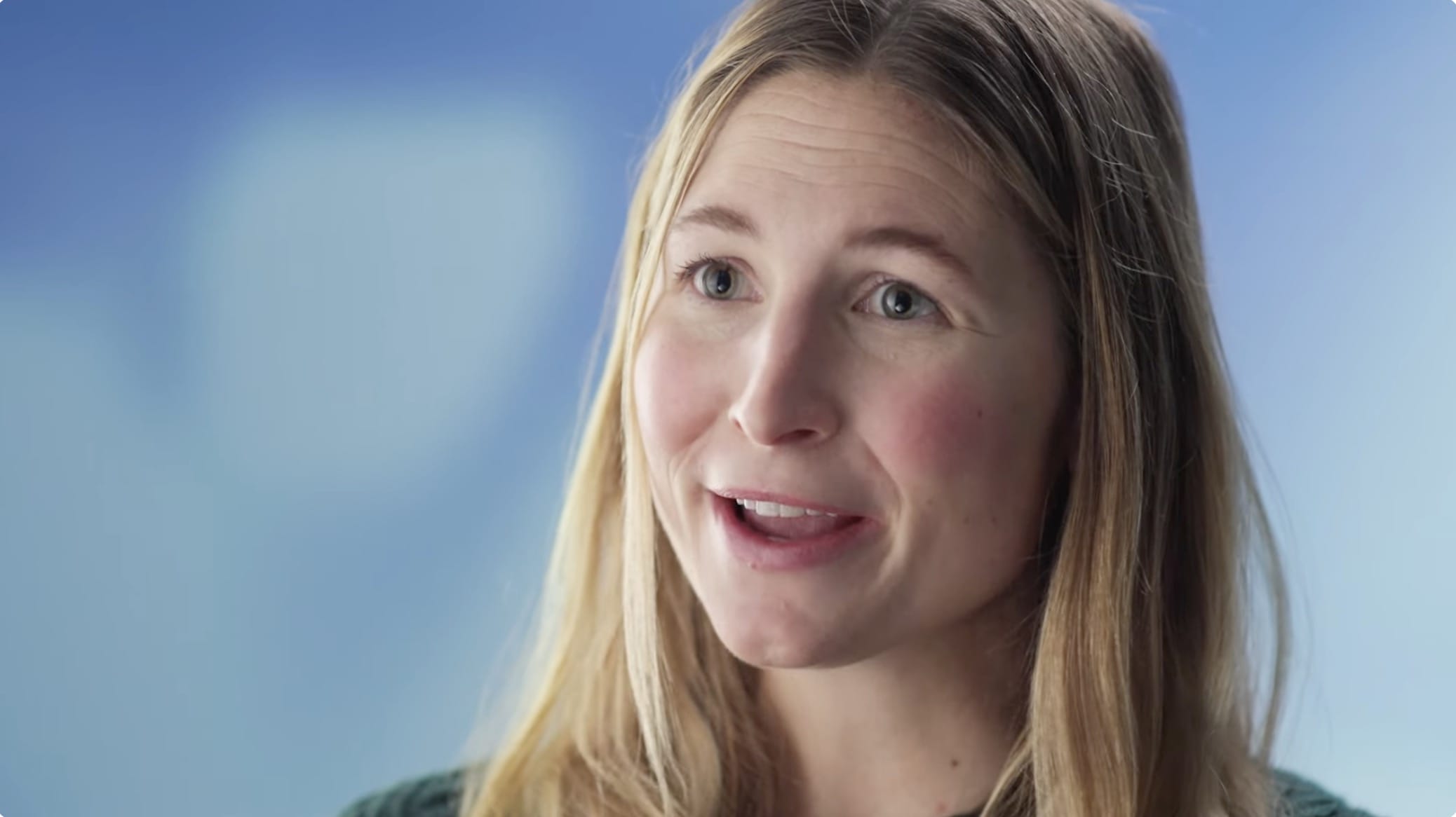 Video thumbnail of Hannah VanderWeide Shue wearing a dark sweater, sitting in front of a blue background. She is discussing Amway and responsibility