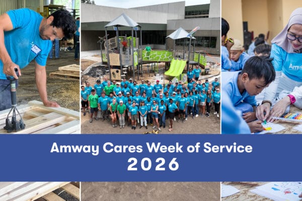 Amway Cares: More Than 1,300 Employees Contribute Over 7,000 Volunteer Hours as Week of Service Expands Globally for the First Time