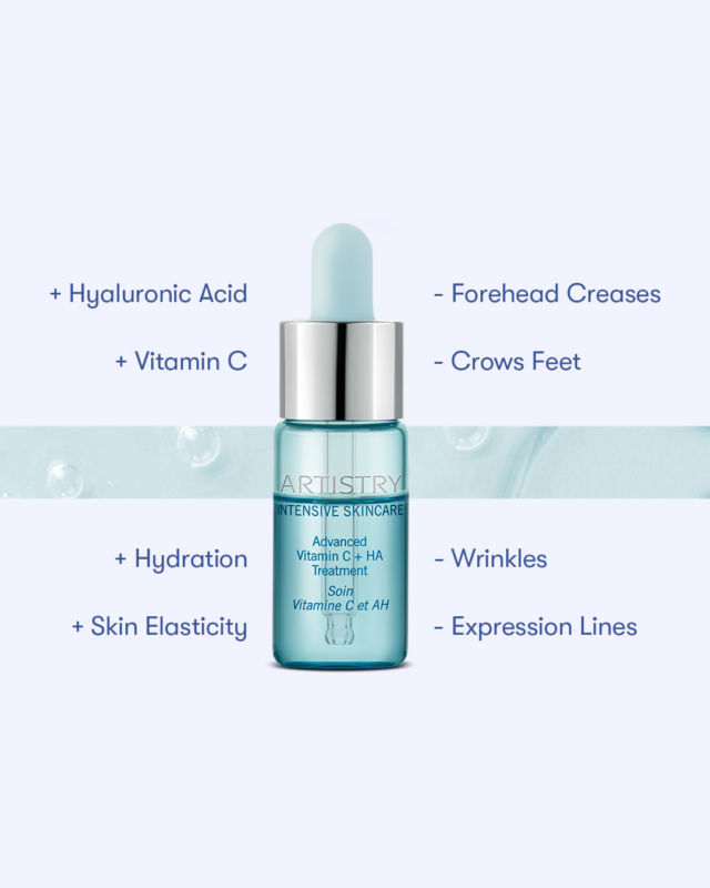 👋 Say goodbye to wrinkles and expression lines, and say hello to hydrated & healthy skin with the Vitamin C+HA Serum by #Artistry

We've included some skin benefits you can expect if still not convinced! 🙂 

#ArtistryIntensiveSkincare #Amway