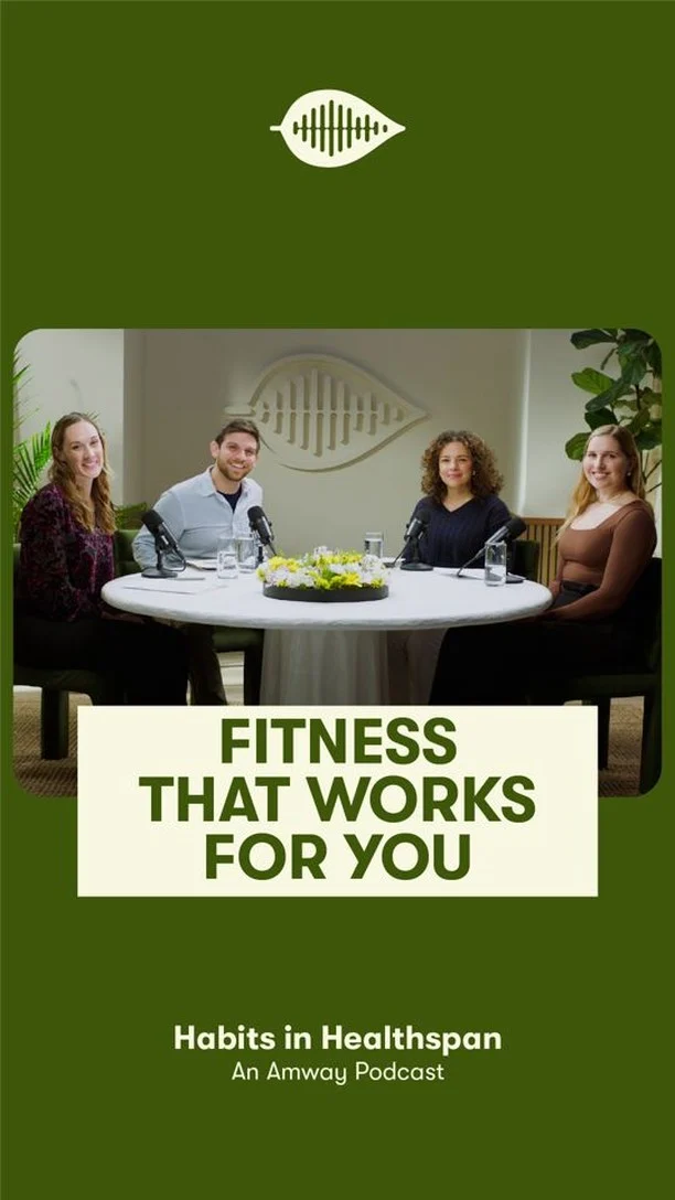Muscles have major flex for your health span! 💪 🎧

In this episode, learn how movement and muscular health helps you to enjoy the things you love now later in life too 🎉  Join Amway Health and Wellbeing experts Michelle Miser and Kira Dusenberry as they share tips to improve quality of life and independence as you age.

Do you consider fitness a lifelong sport? Click the link in our stories for the full episode! #HabitsInHealthspan #Amway #AmwayLife