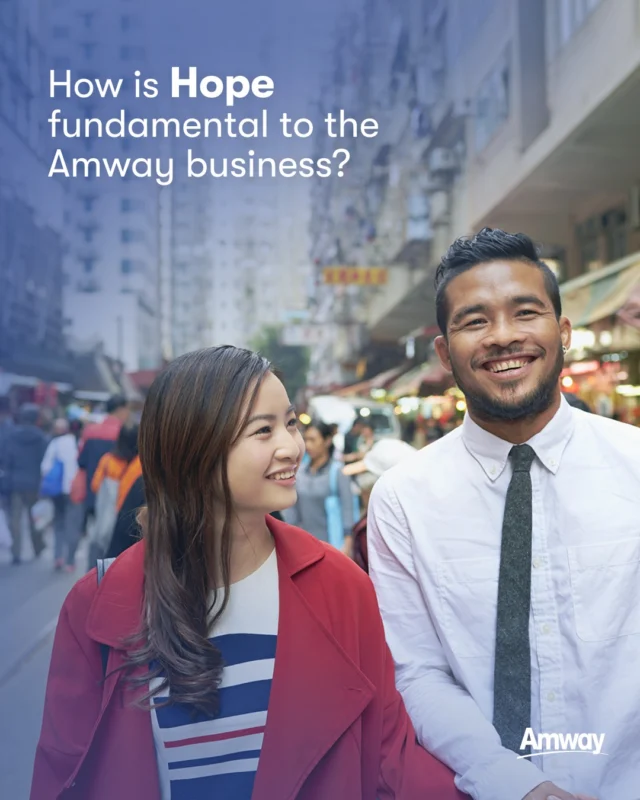 Hope is a sense of optimism. A belief that hard times will not last forever and brighter days are ahead ✨

Hope is one of our Founders’ Fundamentals. For you. For us. For the person on the other side of the world starting their Amway business, pursuing their goals, and making a better life for themselves and their family.

Click the link in our bio for the full video on YouTube 🤩
#Amway #FoundersFundamentals