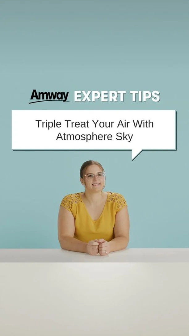 Triple treat your air with the Atmosphere Sky air treatment system! ☺️

Three layers of constant contaminant filtration helps remove particles from big to small from air passing through the unit. Watch to see how each filter functions 👀
#ExpertTips #Amway #AmwayLife