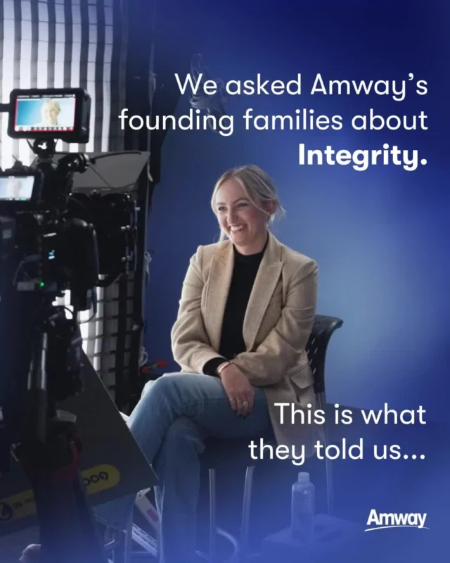 Integrity is doing the right thing. Every time. Aligning words with actions. Leading by example. Authenticity. Integrity is an Amway Value, not because it’s easy, but because it sets the course for a solid business future 🙌

Click the link in our stories to learn more 🤩
#Amway #OurValues
