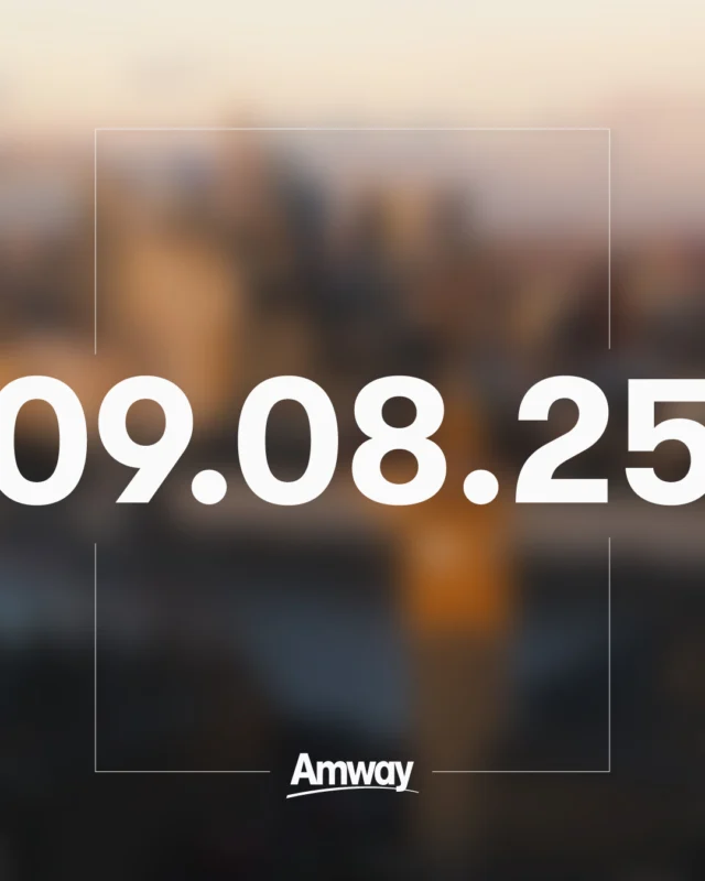 Happy ABO New Year Amway Business Owners! 🥳 

Thank you for all of your hard work and dedication to the business. You’re the driving force behind everything we do, and to celebrate, we have something special for you! The reveal of the decade is right around the corner 👀 

Come back on 9.8.2025 to learn more 🙌
#TheCountDownBegins #HappyABONewYear #Amway