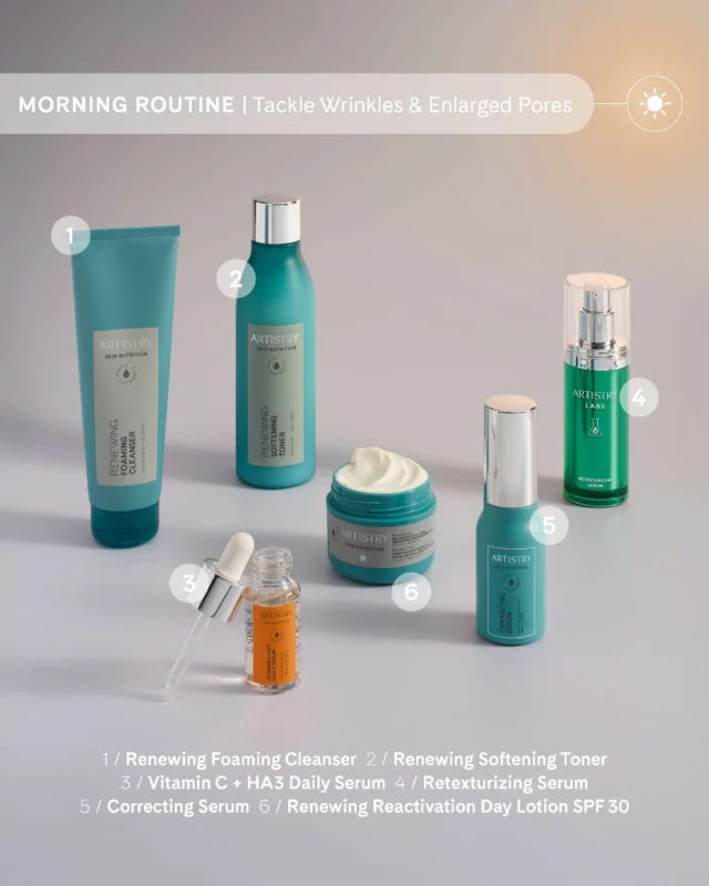 Looking to target the look of dark spots while maintaining your natural radiance? ✨👀 Artistry has the dynamic duo of skincare routines for you! 😍

Want to follow along? Use each #ArtistrySkincare product in the listed order and give each step several seconds to soak in for the best results, ☀️or 🌙!

Are you team Morning or Evening Glow? 🤔👇
#Artistry #ArtistrySkinNutrition #ArtistrySleepingMask #ArtistryLabs #Amway #AmwayLife