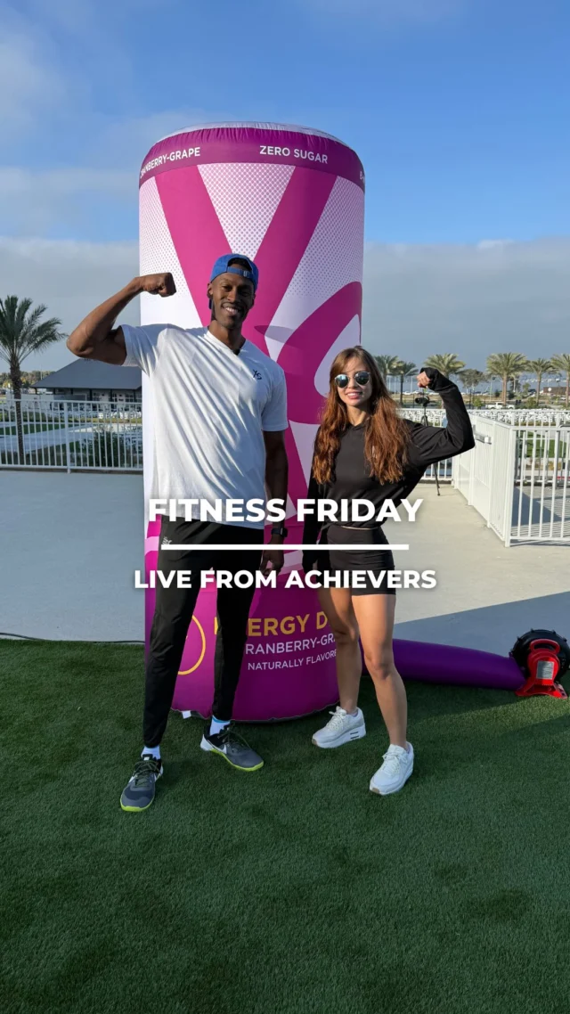 #FitnessFriday LIVE from 2025 Achievers in San Diego 🏝️ 💪
