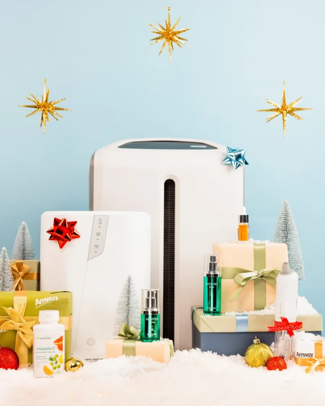 Give the gift of well-being 🌱

This season, #Amway brings wellness full circle with essentials for every part of life, from maintaining your immune system and skin’s health to purifying the air you breathe and the water you drink at home†

Big or small, these thoughtful gifts are perfect for your loved ones 💚
#HappyHolidays #AmwayLife