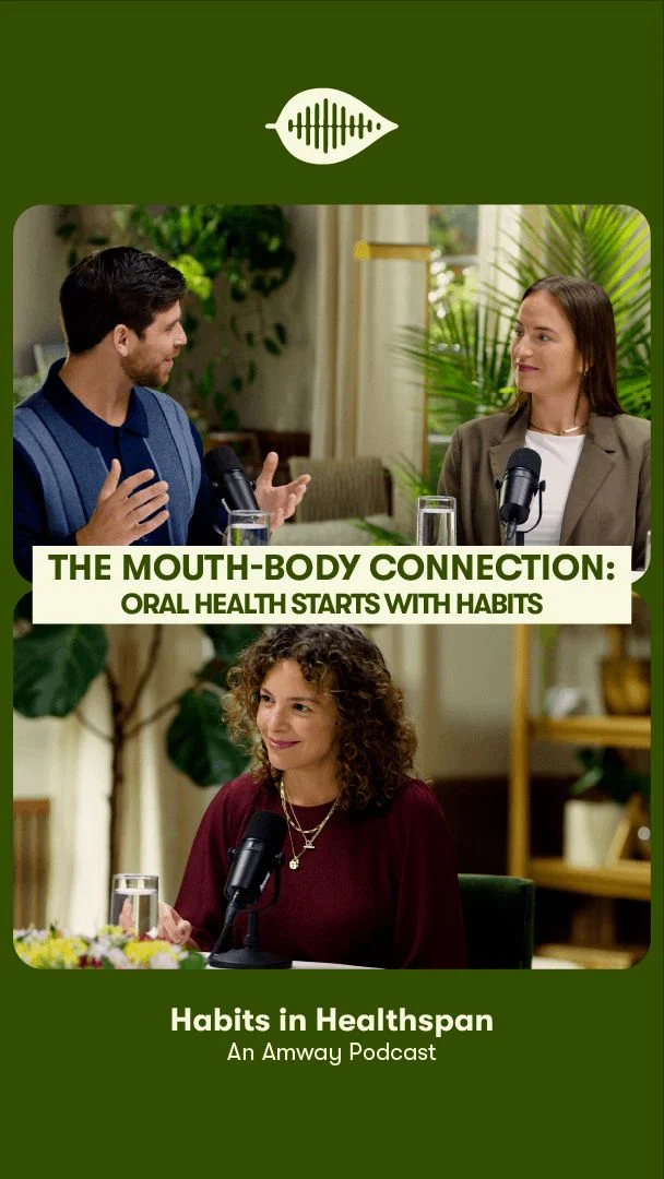 Do you sip on coffee or carbonated drinks during the day? ☕ Wait 30 minutes instead of brushing immediately afterward to protect tooth enamel and benefit your oral health ✨

In this episode of Habits in Healthspan, go beyond the fundamentals of daily brushing with Lauren Daniels, senior research scientist at Amway Research and Development, and learn how technique, flossing, and acidic foods and drinks all impact your oral health 😁

Click the link in our stories for the full episode – and set a timer next time you brush! ⌛ #HabitsInHealthspan #Amway #AmwayLife