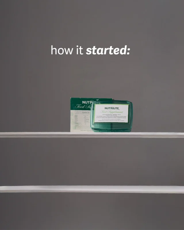 How it started ➡️ How it’s going

From Nutrilite's first groundbreaking multivitamin 1934, to an entire movement for smarter, stronger nutrition. Here's to innovation that never stops, from seed to supplement 🌿

#Amway #Nutrilite #AmwayLife