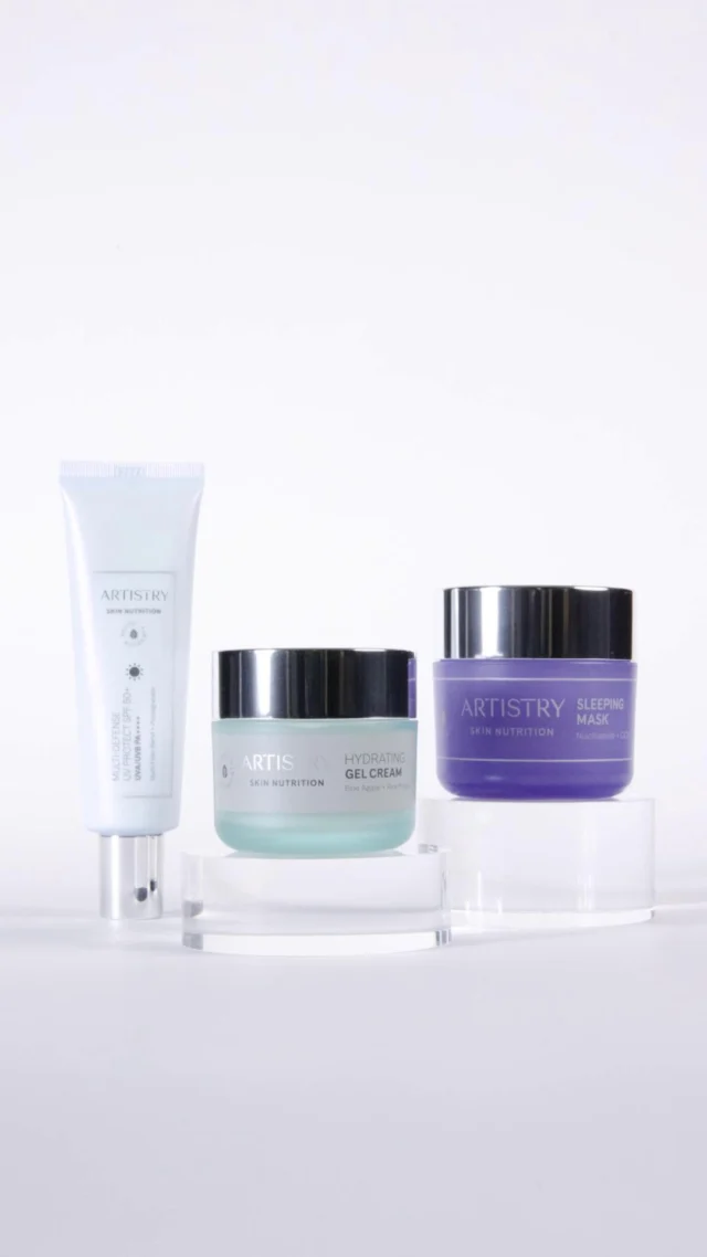 Your skincare sidekicks are here 🎉​

Hydrate your skin barrier, protect from the sun, and keep that fresh, healthy glow all day long!​

☀️ Skin Nutrition Multi-Defense UV Protect SPF 50+​
💧 Skin Nutrition Hydrating Gel Cream​
🌙 Skin Nutrition Sleeping Mask​

#Artistry #Amway #AmwayLife