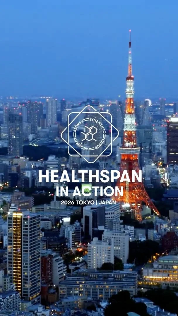 Earlier this month, members of the Amway Scientific Advisory Board and global experts gathered in Tokyo 🇯🇵 for Healthspan in Action, diving into the latest research on  healthspan, our cells, and healthy aging.

From phytonutrients and the microbiome to the exposome and cellular health 🌱 the conversations shaping the future of wellness are happening now.

Stay tuned for candid interviews with our experts coming soon! 🎤
#Amway #AmwayLife #HealthspanInAction