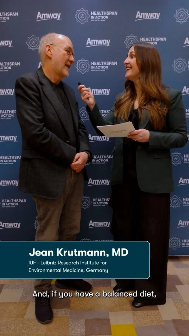 We handed the 🎤 to members of the Amway Scientific Advisory Board and asked what must-do habits impact their personal healthspan 🤩

🥦 Eat well
😴 Sleep well
🧘‍♀️ Be well

What habits will you start including in your daily wellness routine? 👇
#Amway #AmwayLife #HealthspanInAction
